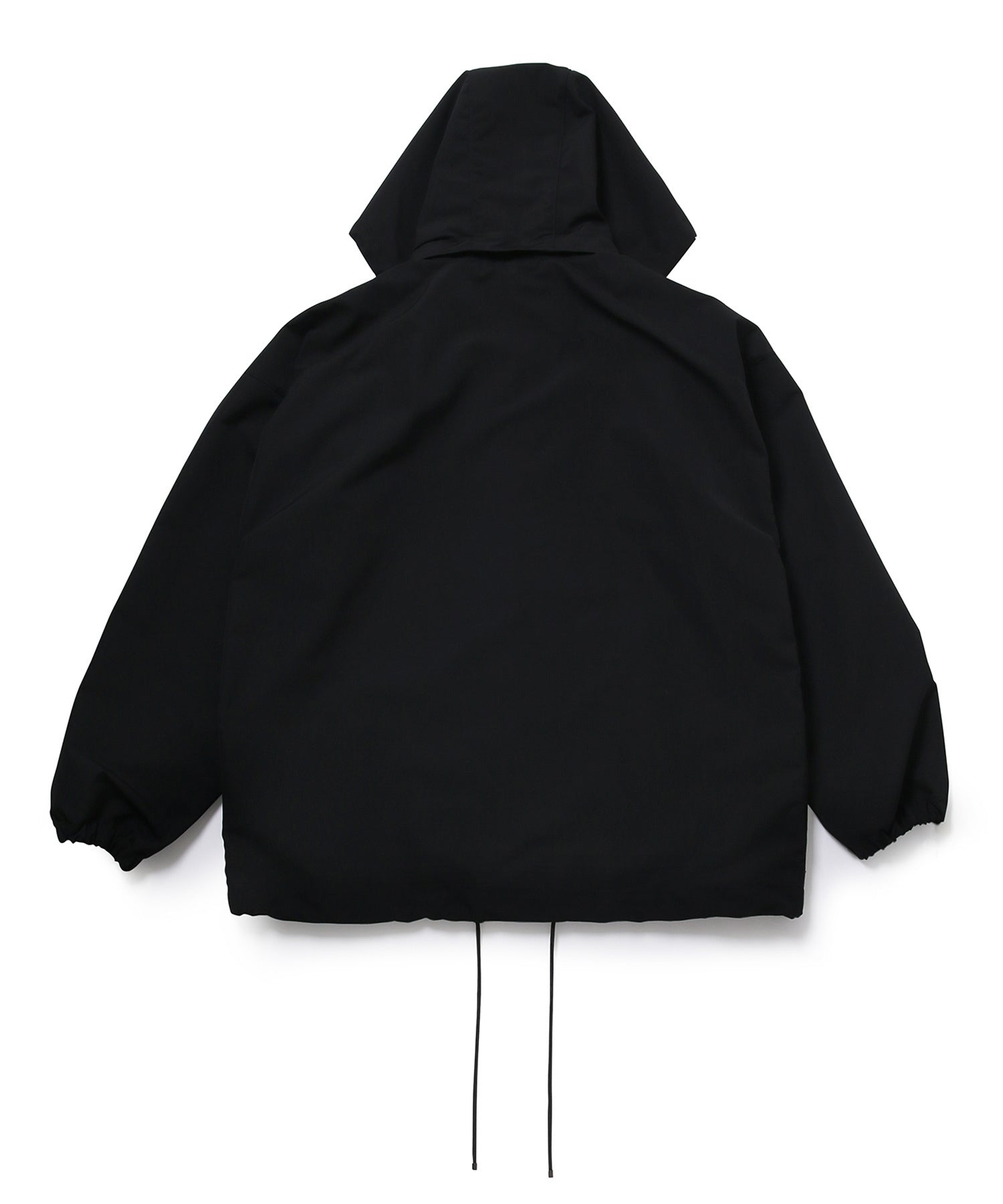 オーラリー WOOL MAX CANVAS HOODED BLOUSON 1 黒