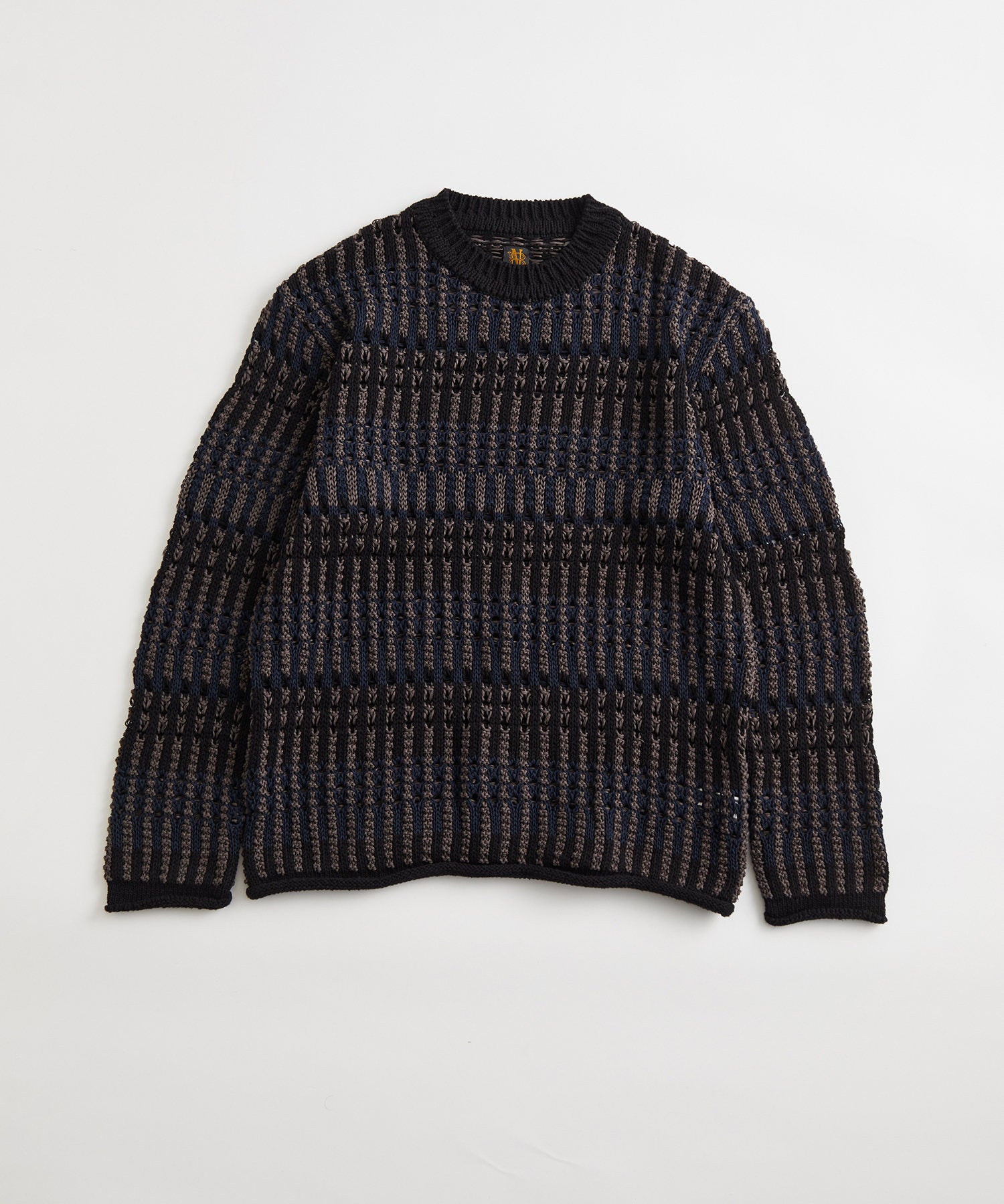 BATONER】MIX YARN CREW NECK ｜ ADAM ET ROPE' | アダムエロペ 公式サイト