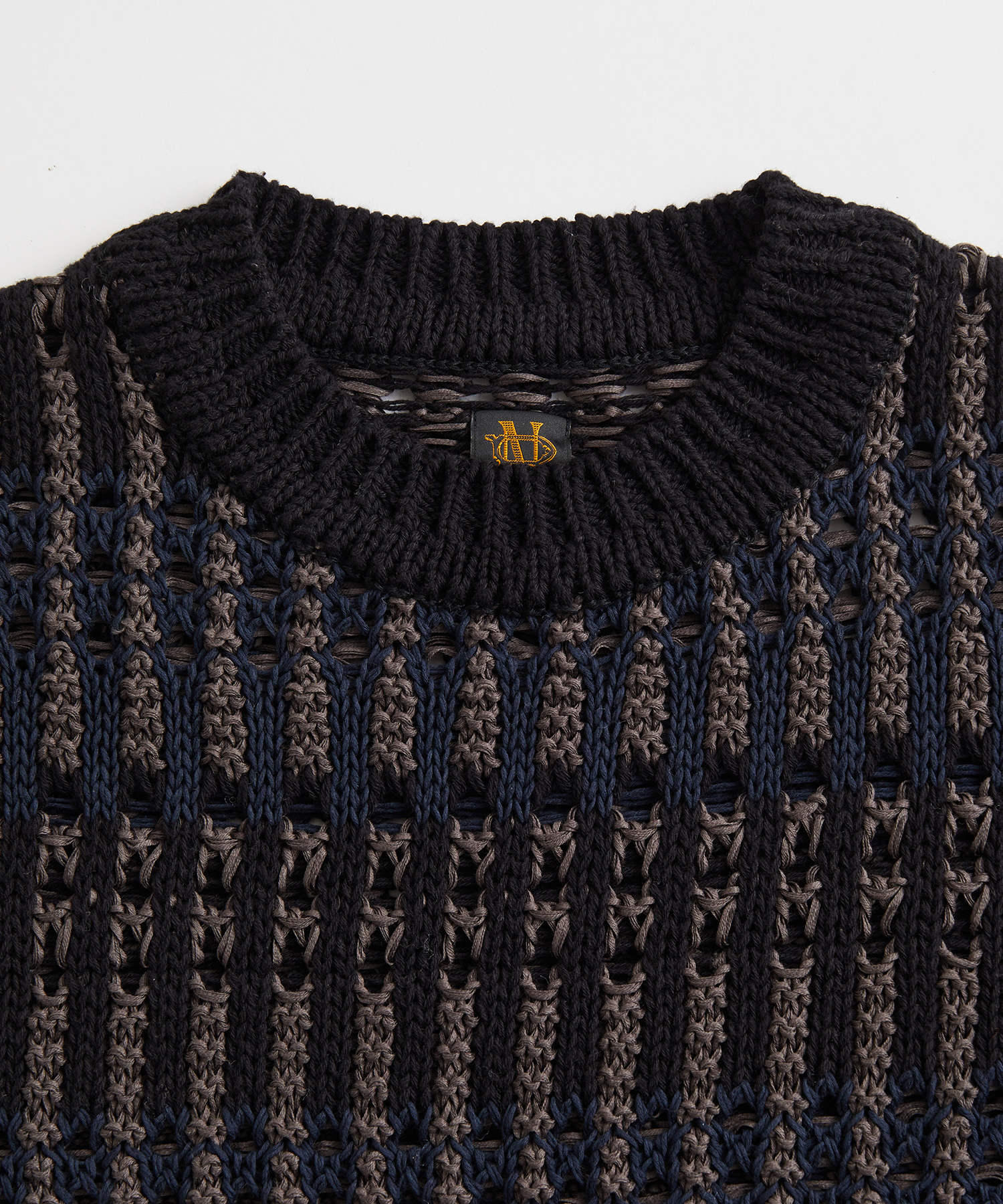 BATONER】MIX YARN CREW NECK ｜ ADAM ET ROPE' | アダムエロペ 公式サイト