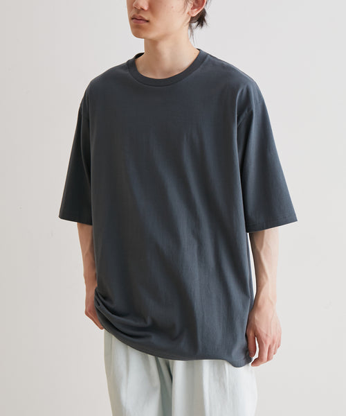 ADAM ET ROPÉ HOMME / 【別注】《BATONER》TORNADE COTTON SOLID T