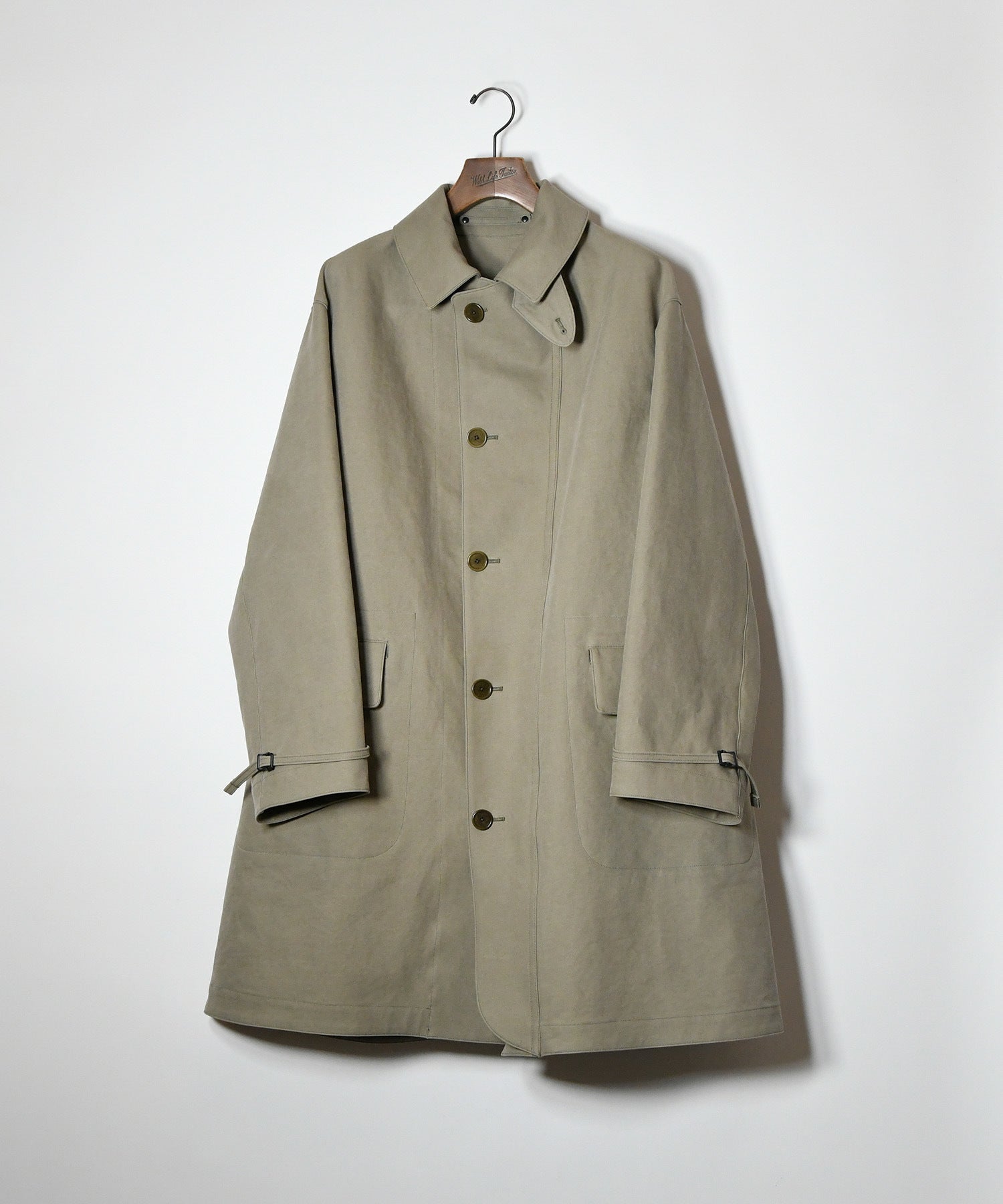 カラーブラウン１度着用 美品 アプレッセ Motorcycle Half Coat ...