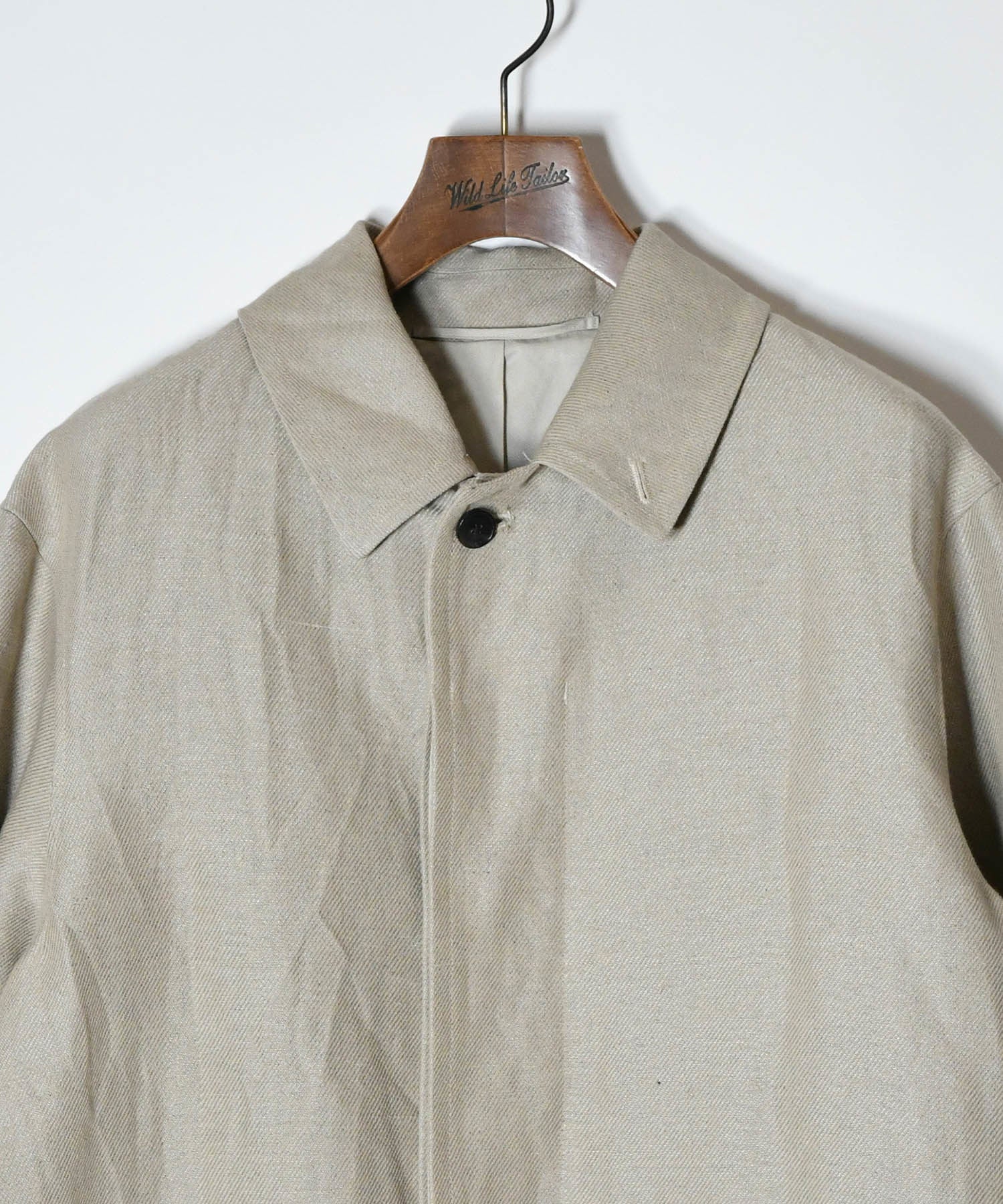 メーカー公式ショップ】 linen A.PRESSE 2023SS ステンカラーコート 