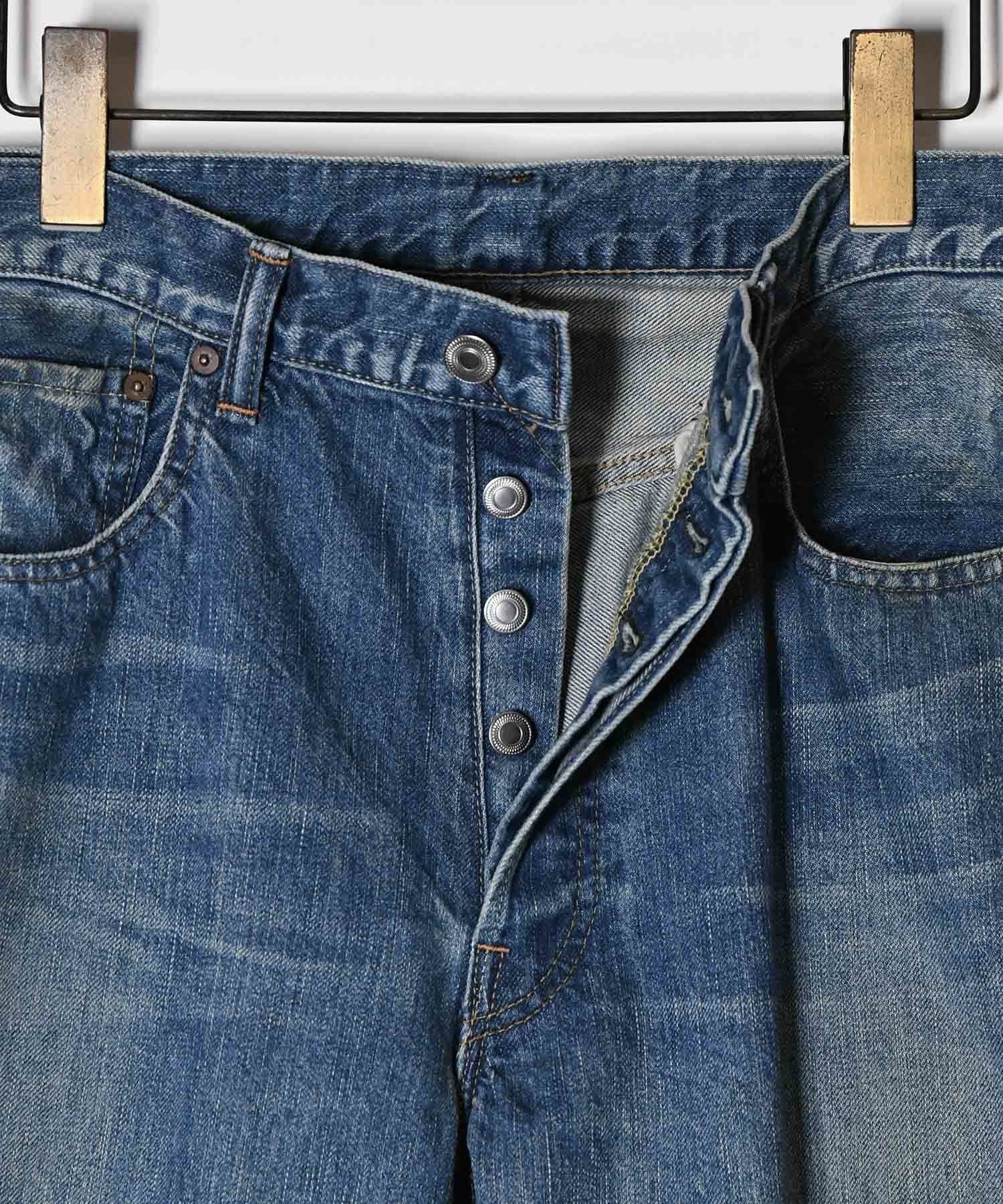 A.PRESSE  Washed Denim Pants E 30/32