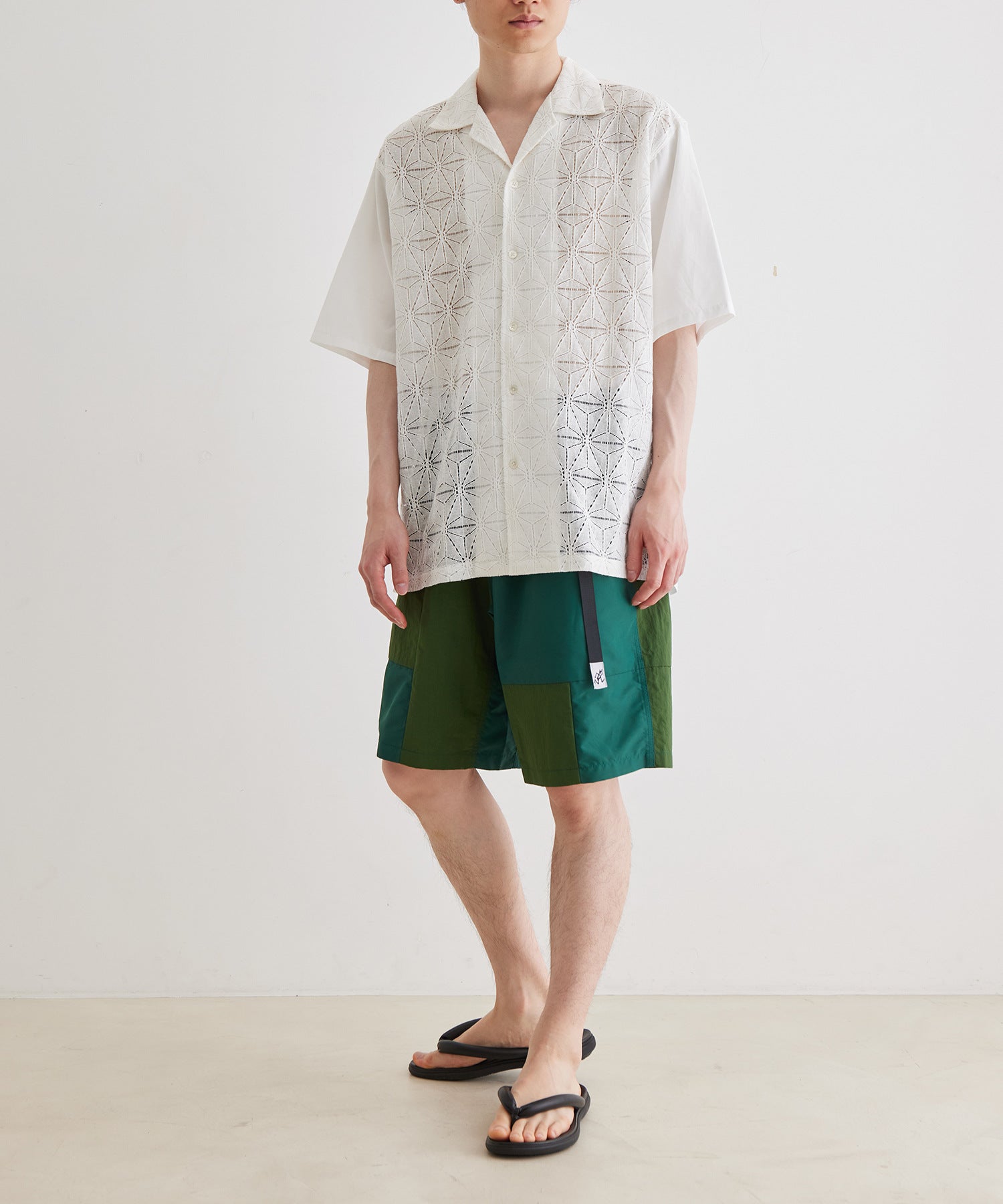 別注】《GRAMICCI》CRAZY PTRN DURABLE NYLON×ACTIVE SHELL SHORTS