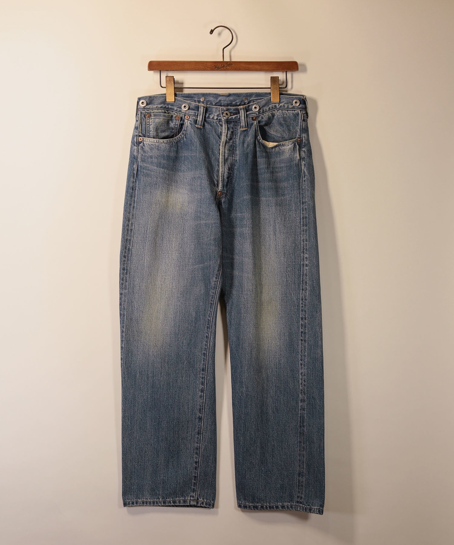 GROUPMAREK [GMK] Washed Denim Pants パンツ | hartwellspremium.com