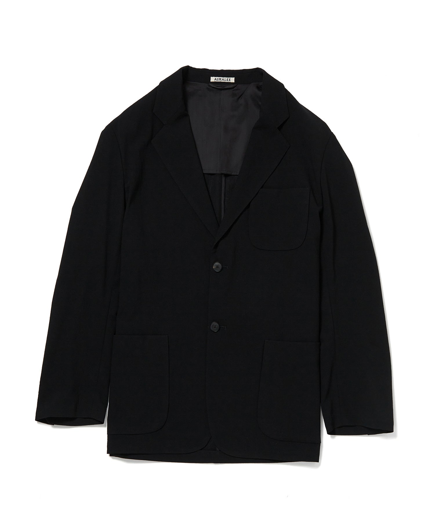 AURALEE】HARD TWIST WOOL VIYELLA JACKET ｜ ADAM ET ROPE ...