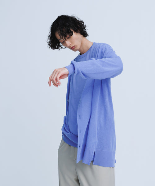 ADAM ET ROPÉ HOMME / 《FINAL PRICE》【WEB限定】麻調 ロングルーズ