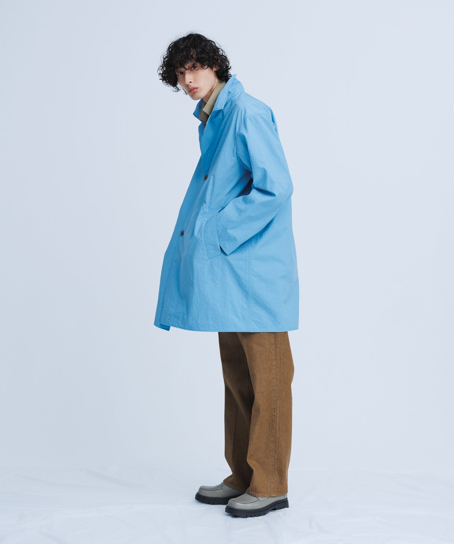 Scye Clothing】EX Insulation Balmacaan Coat ｜ ADAM ET ROPE