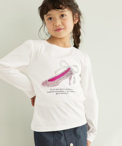 ROPÉ PICNIC KIDS / 【KIDS】スパンコールTシャツ (トップス / Tシャツ