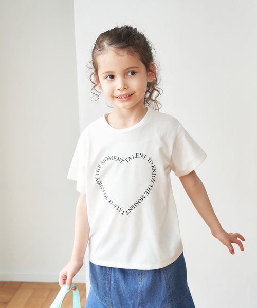 ROPÉ PICNIC KIDS / 【KIDS】ハートロゴTシャツ (トップス / Tシャツ