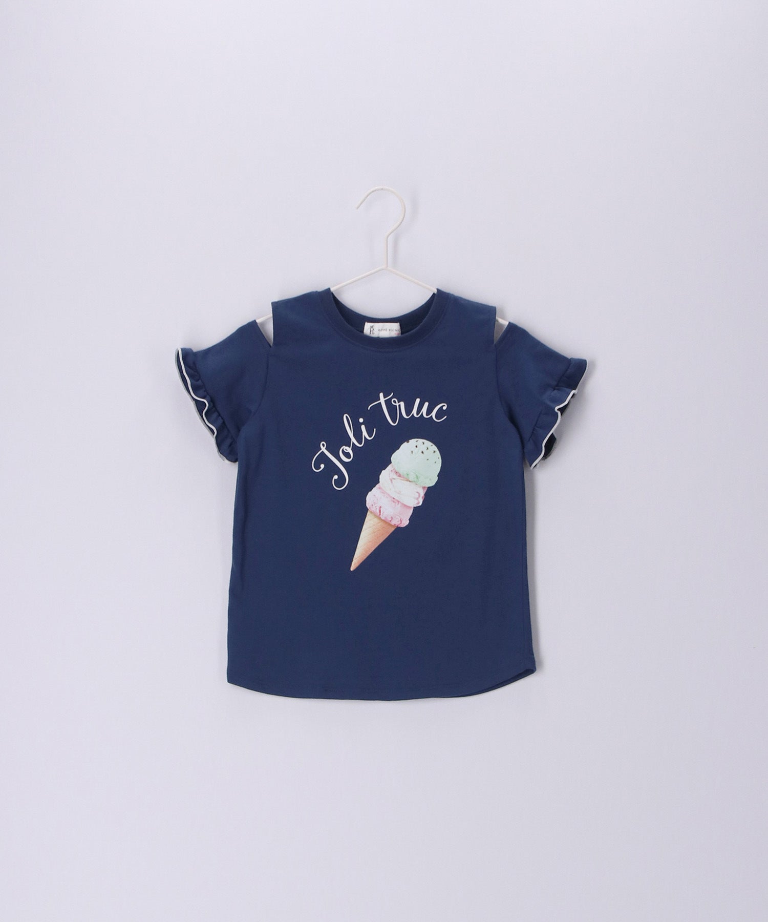 KIDS】肩見せアイスクリーム転写プリントTシャツ ｜ ROPE' PICNIC ロペピクニック オフィシャルサイト