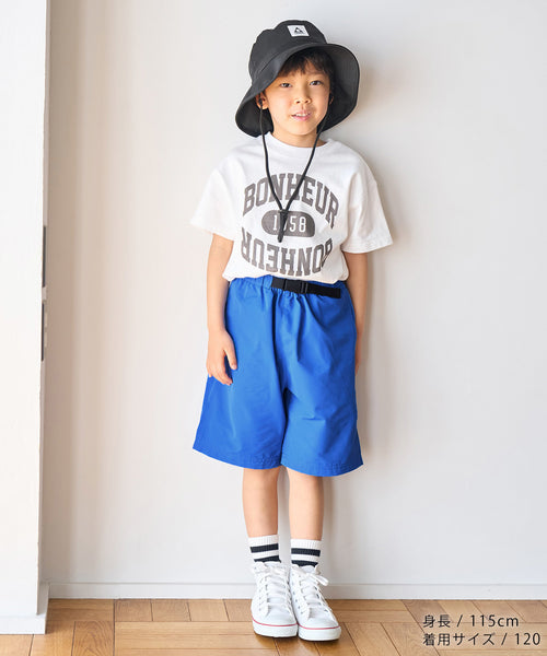 ROPÉ PICNIC KIDS / 【BOYS】バックル付きカラーハーフパンツ (パンツ 