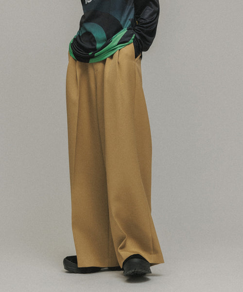M TO R / ［PANTS］【SUSTAINABLE】DOUBLETUCK WIDE PANTS (パンツ ...