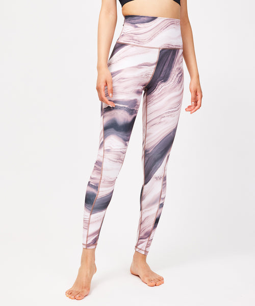 Oysho - Marble print leggings