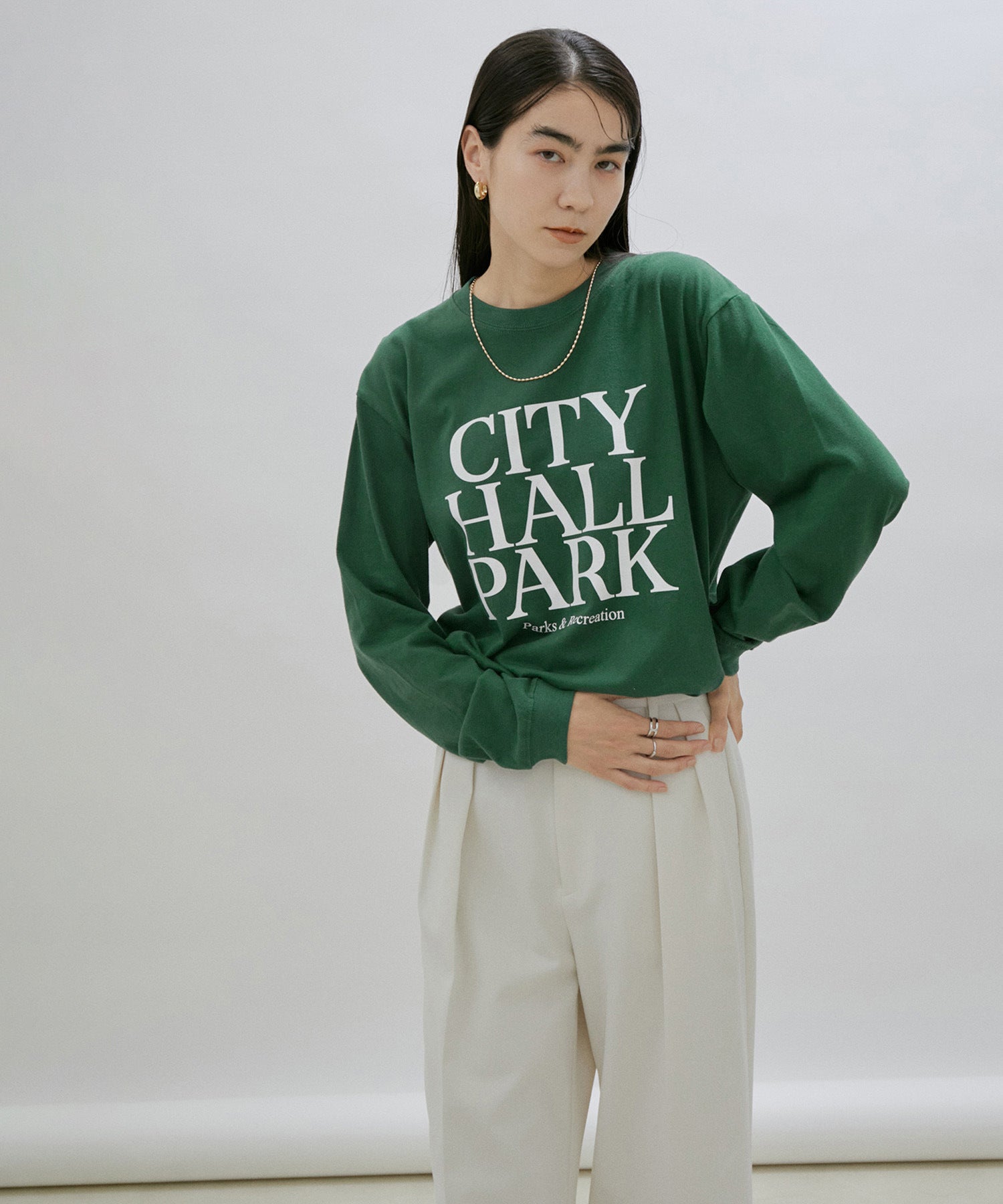 GOOD ROCK SPEED】NYC CITY HALL PARK ロングTシャツ ｜ SALON adam et 