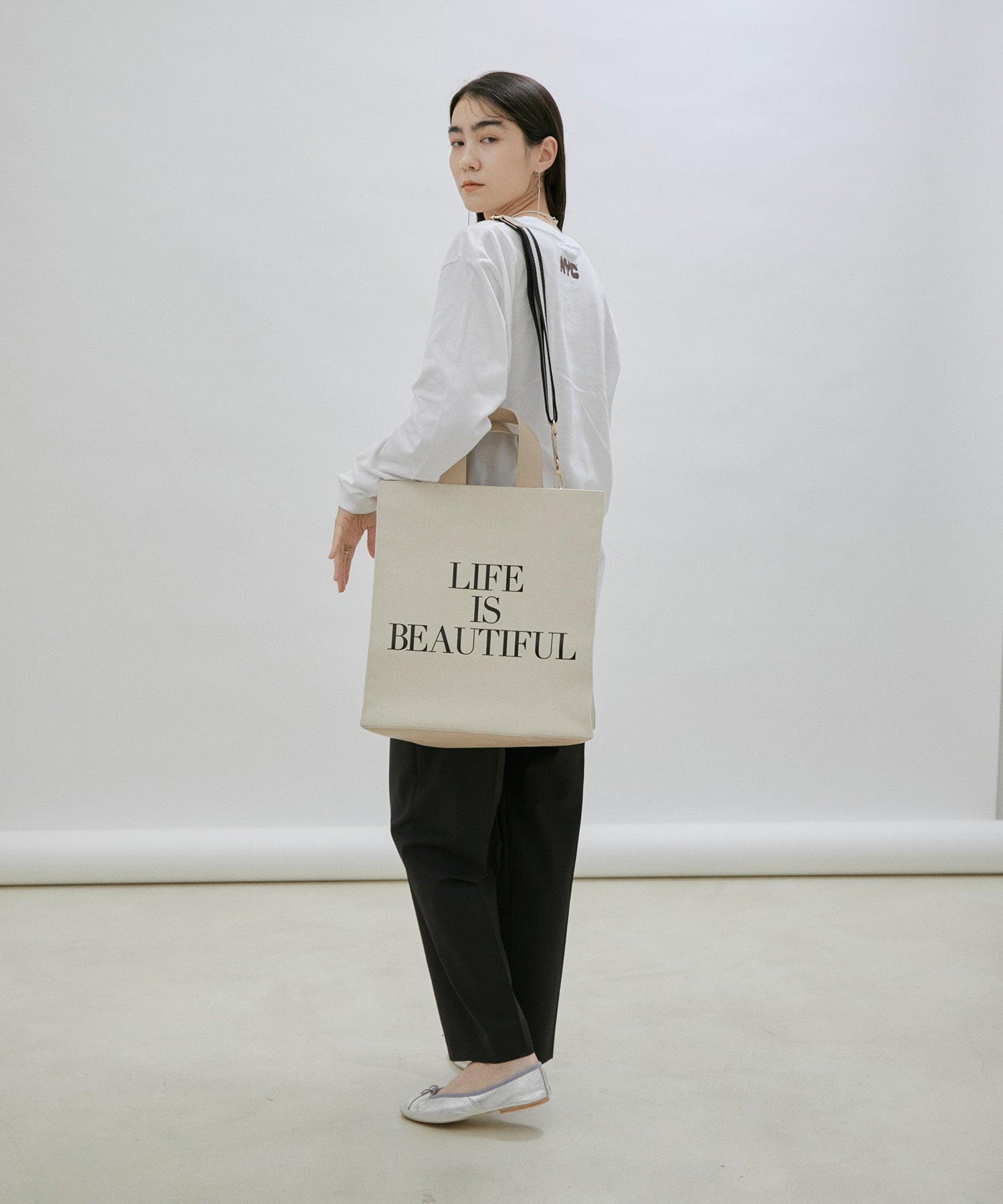 Americana for SALON】別注MATCHING BAG/トート＆ミニショルダーセット