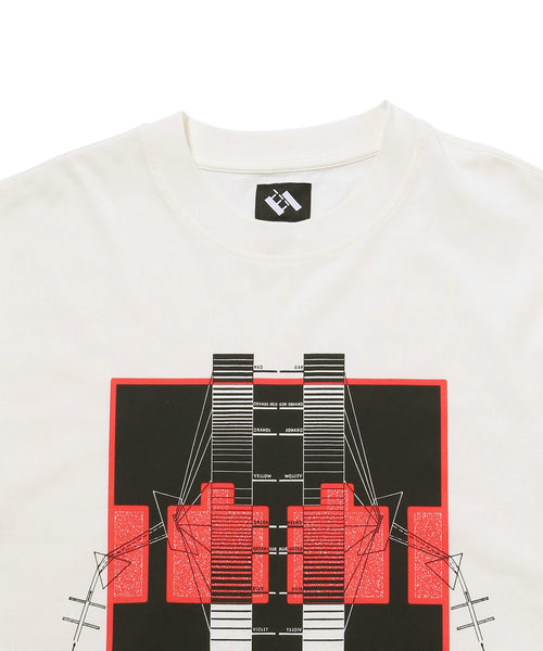 bonjour records / The Trilogy Tapes SPECTRUM BLOCK FILTER T-SHIRT