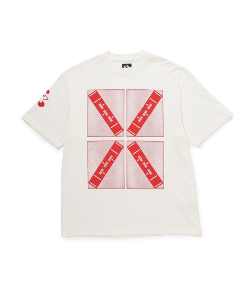 bonjour records / The Trilogy Tapes 4 BOXES CROSS T TSHIRT