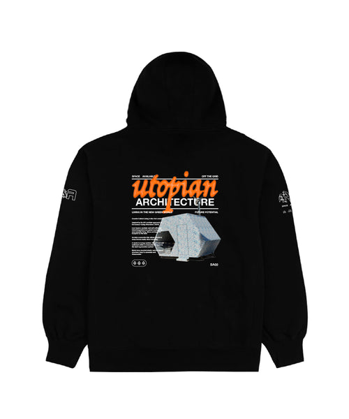 bonjour records / Space Available UTOPIAN ARCHITECTURE HOODY