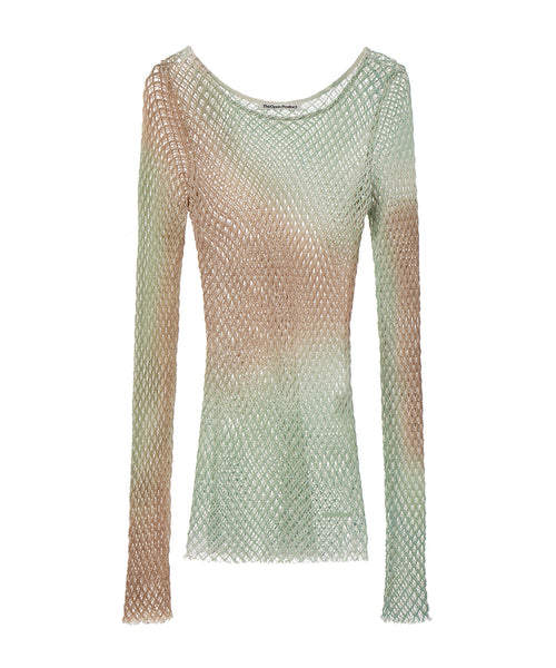 bonjour records / TheOpen Product OMBRE MESH TOP (トップス ...