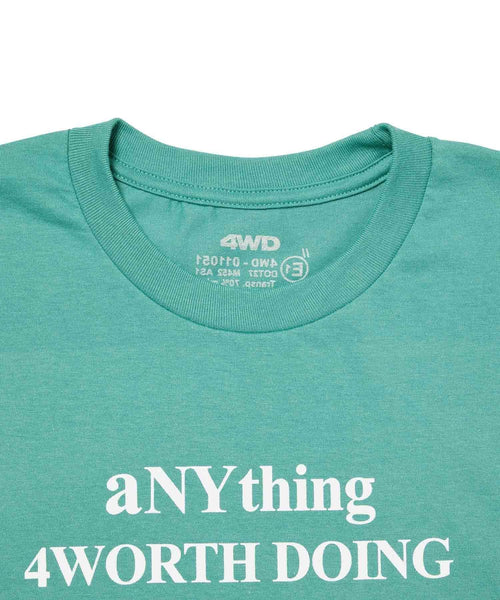 bonjour records / 4WD ANY THINGS 4 WORTH DOING TEE (トップス / T