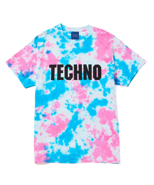 bonjour records / Bonjour Records Original TECHNO Tie Dye S/S Tee