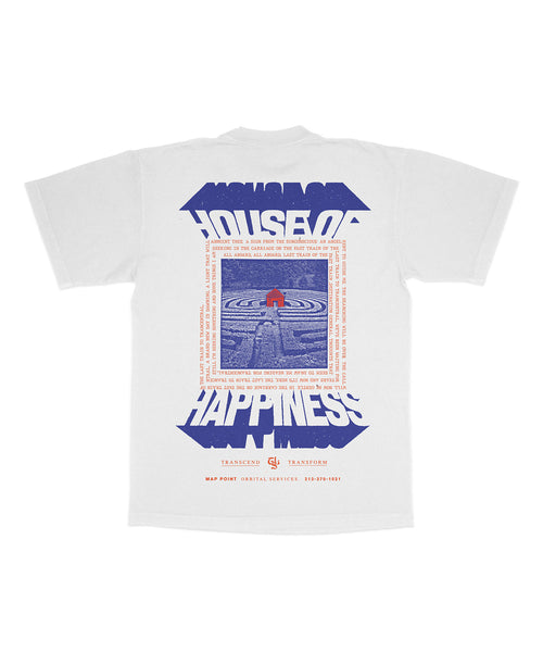 bonjour records / Total Luxury Spa HOUSE OF HAPPINESS S/S Tee
