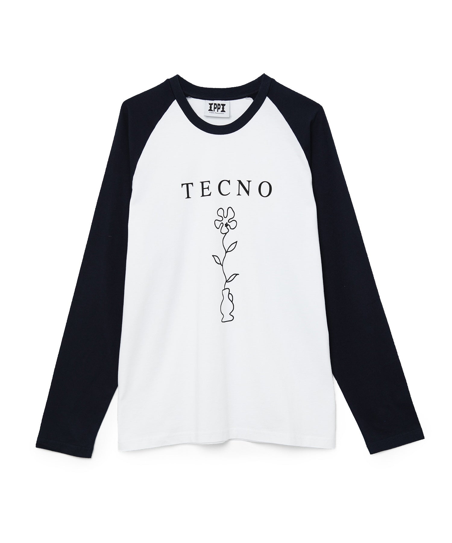 bonjour records / Public Possession Tecno Bi-Color Longsleeve T