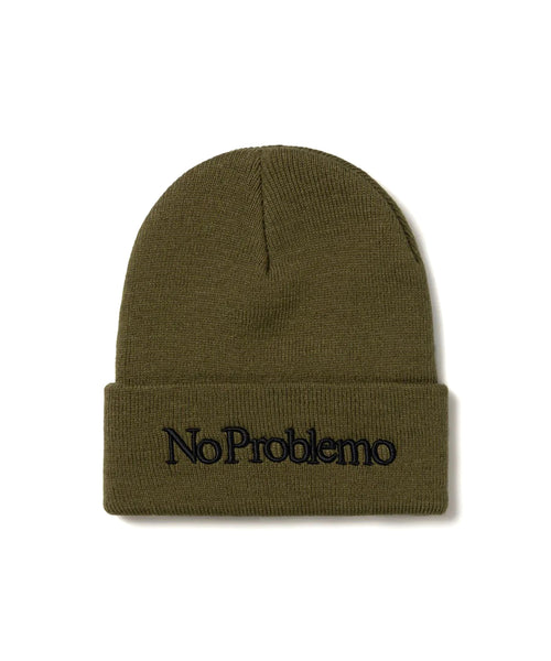 bonjour records / ARIES Embroidered Mini No Problemo Beanie (帽子 