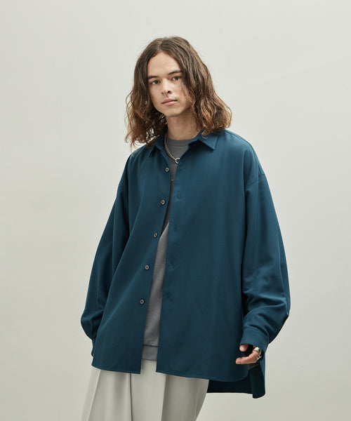 JUNRed / ウールブレンドロングシャツ (トップス / シャツ/ブラウス