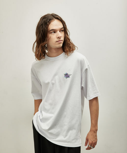 CHRISTOPHER KANE】(M) イタリア製 半袖 プリント Tシャツ-