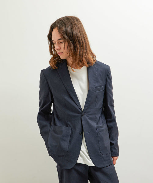 JUNRED アウター ネイビー | mdh.com.sa