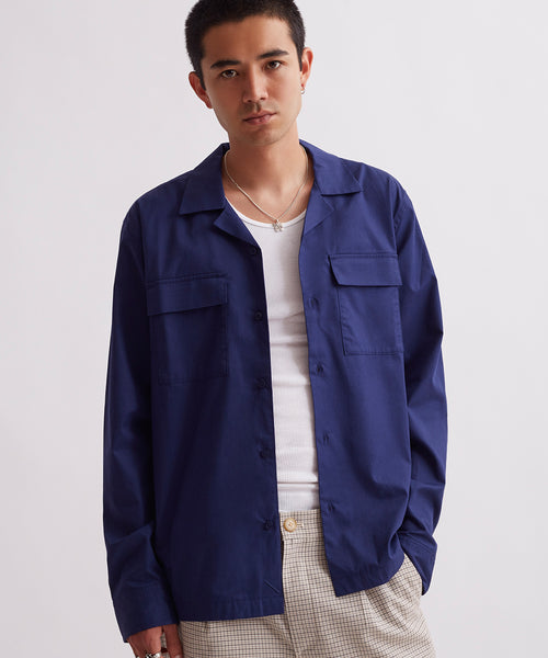 Saturdays NYC / Marco Double Pocket Long Sleeve Shirt (トップス