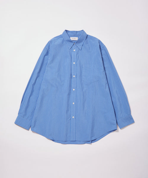 BIOTOP / 【ERNIE PALO】 Silk Cotton Stripe Shirt (トップス