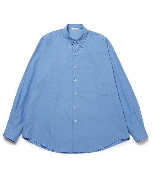 BIOTOP / 【AURALEE】 WASHED FINX TWILL BIG SHIRT (トップス