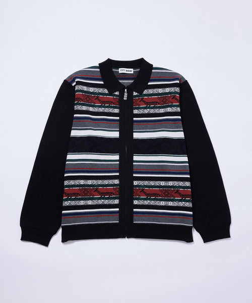 BIOTOP(ビオトープ) / 【TTT_MSW】 Nordic zip up cardigan (トップス 