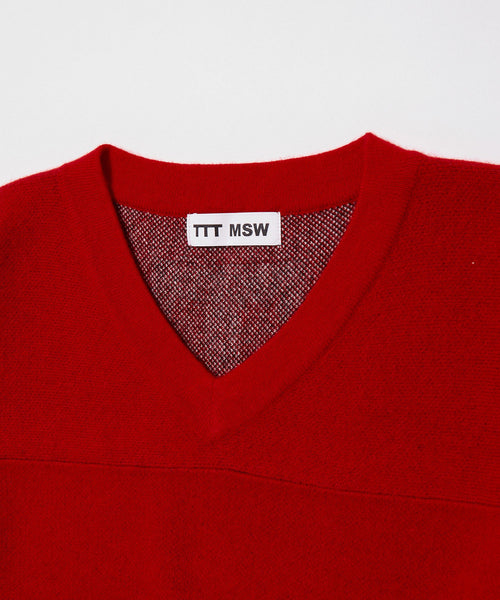 BIOTOP / 【TTT_ MSW】 Hockey knit game shirt (トップス / ニット