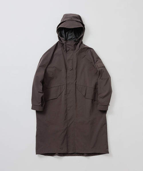 BIOTOP(ビオトープ) / 【HYKE for BIOTOP】 TASLAN TWILL SHELL COAT ...