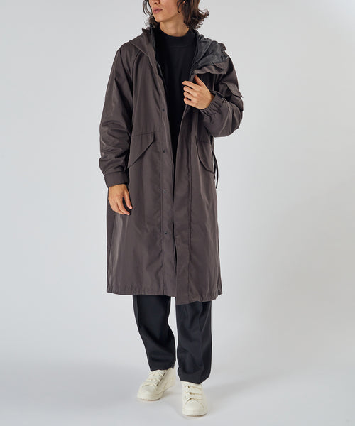 BIOTOP / 【HYKE for BIOTOP】 TASLAN TWILL SHELL COAT EX