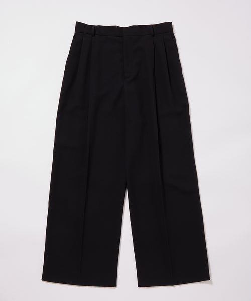 BIOTOP / 【Cristaseya】 DOUBLE PLEATED WIDE TROUSERS (パンツ