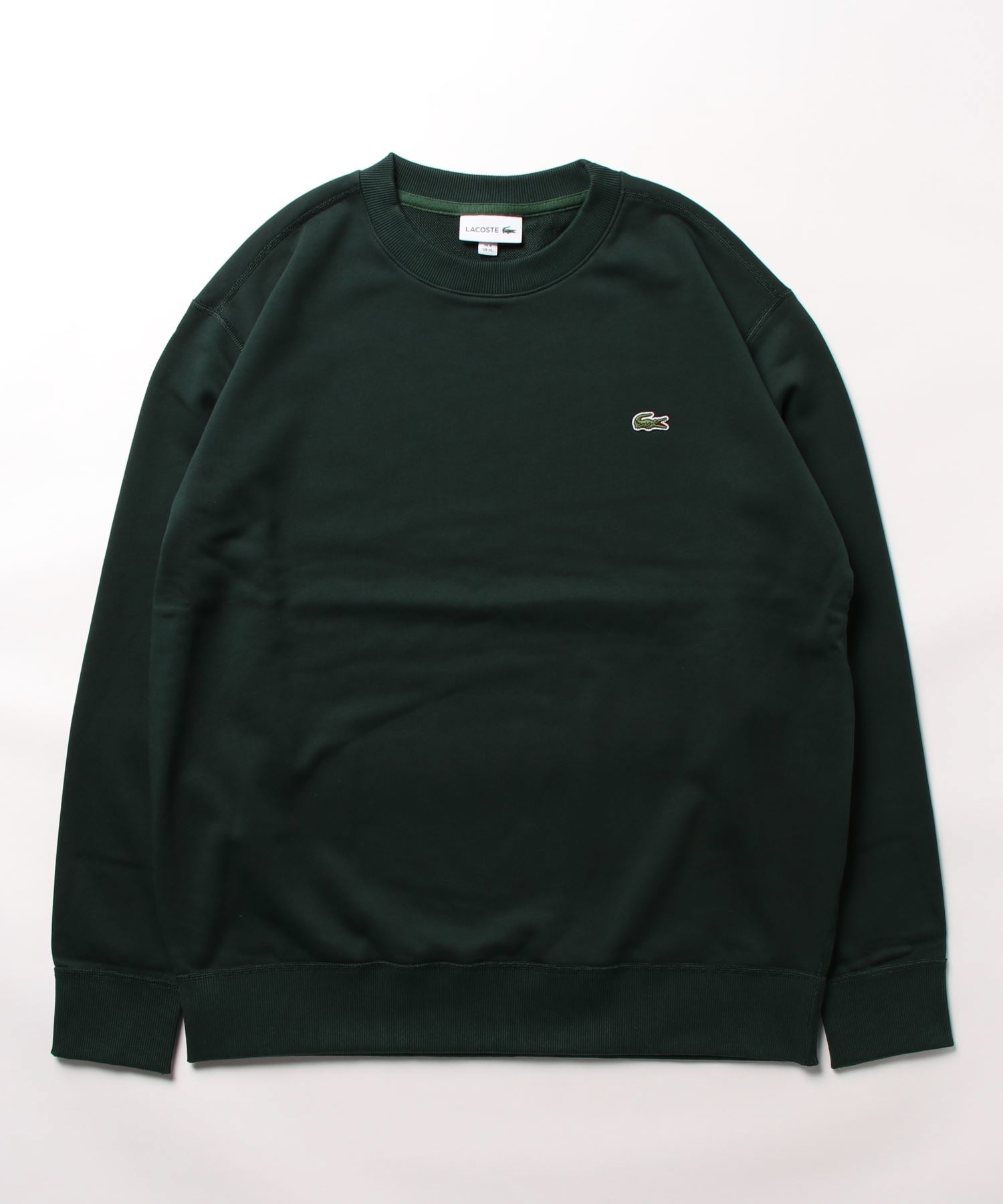 LACOSTE ラコステ / プレミアムスウェットクルーネック | JUNRed