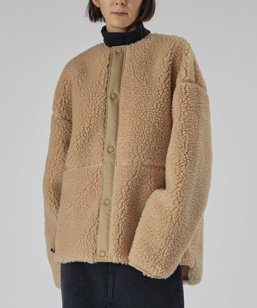 HYKE2HYKE faux shearling coat