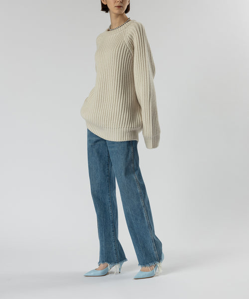 BIOTOP(ビオトープ) / 【Cristaseya】 RAGLAN 3 YARNS MAXI SWEATER ...