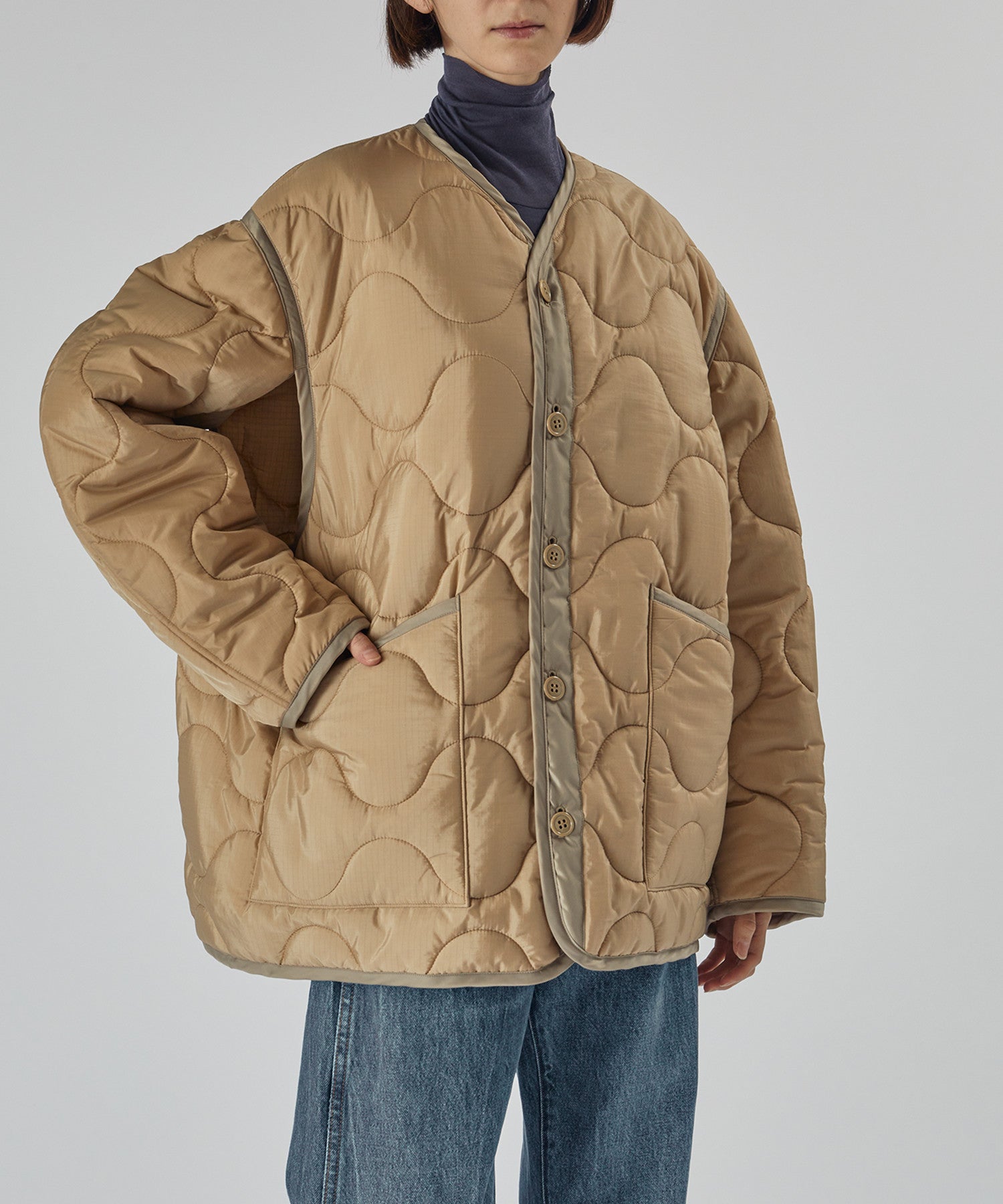 HYKE for BIOTOP別注コート SHELL COAT EX-