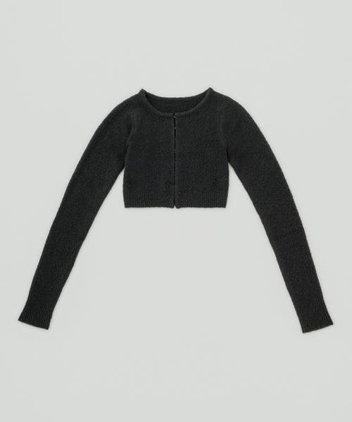 専用　ビオトープ　biotop cashmere hook cardigan 黒うぃりレディース