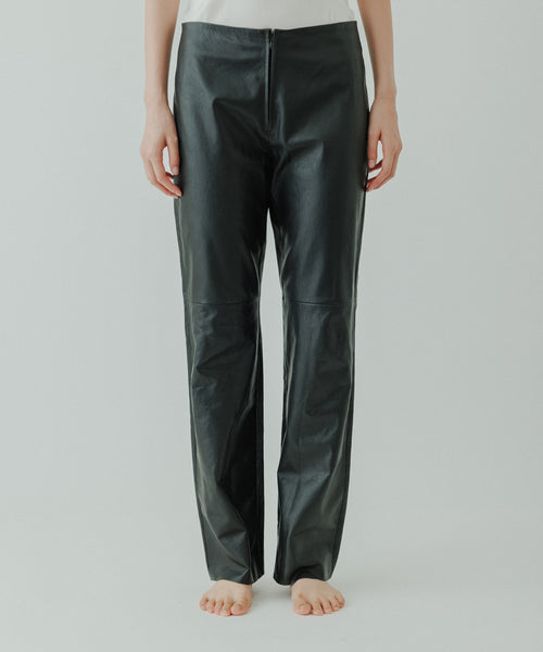 BIOTOP / 【GABRIELA COLL GARMENTS for yo BIOTOP】 LEATHER TROUSERS