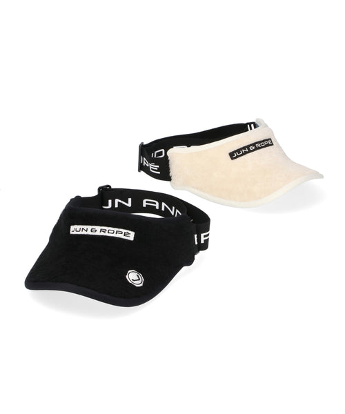 JUN&ROPÉ MEN / フリースジャガートテープバイザー (帽子 / サン