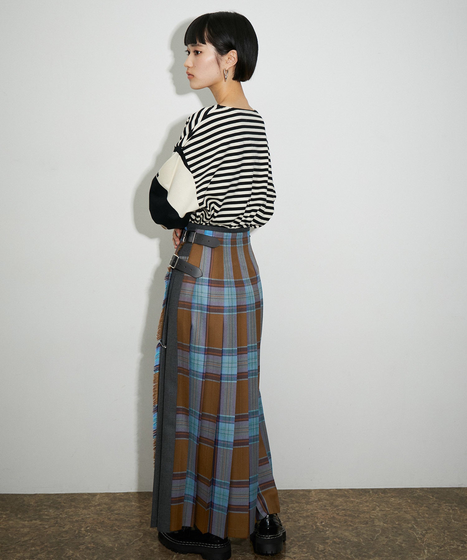 オニールオブダブリン　スカート　COMBI FASHION MAXI KILT-SELECTITEM-