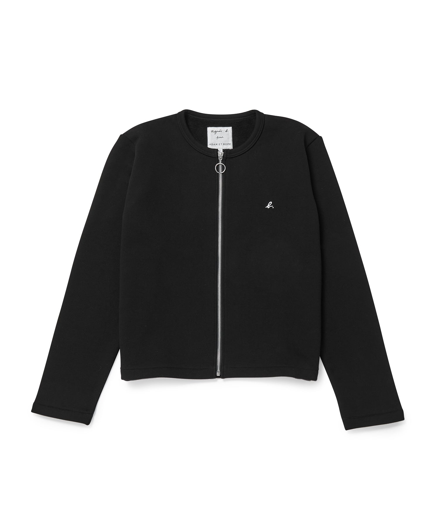 WEB限定】【agnes b. pour ADAM ET ROPE'】CARDIGAN CLASSIQUE ZIP 