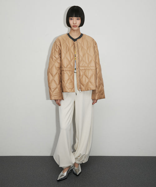 ADAM ET ROPÉ FEMME / 【公式サイト限定】【GANNI】Shiny Quilt Jacket